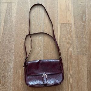 Used burgundy Crossbody Bag